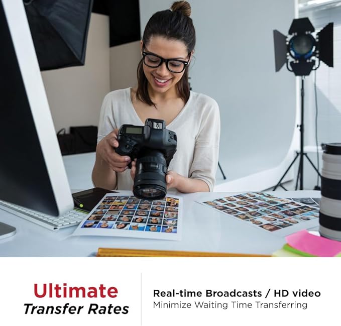 GIGASTONE 8GB SD Card 10-Pack UHS-I U1 Class 10 SDHC Memory Card Full HD Video - Image 5