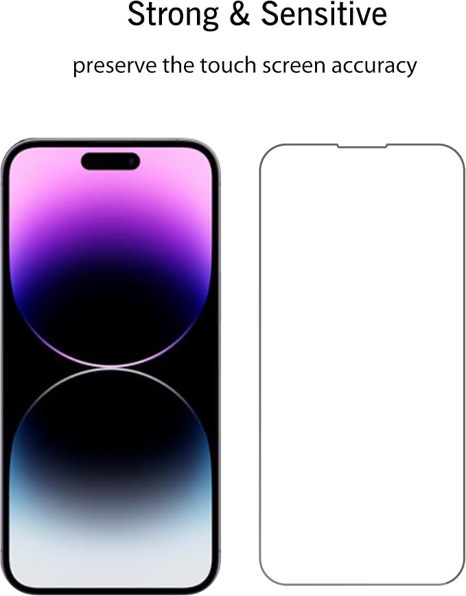 Ailun Screen Protector for iPhone 14 / iPhone 14 Pro Display 3 Pack Tempered - Image 5