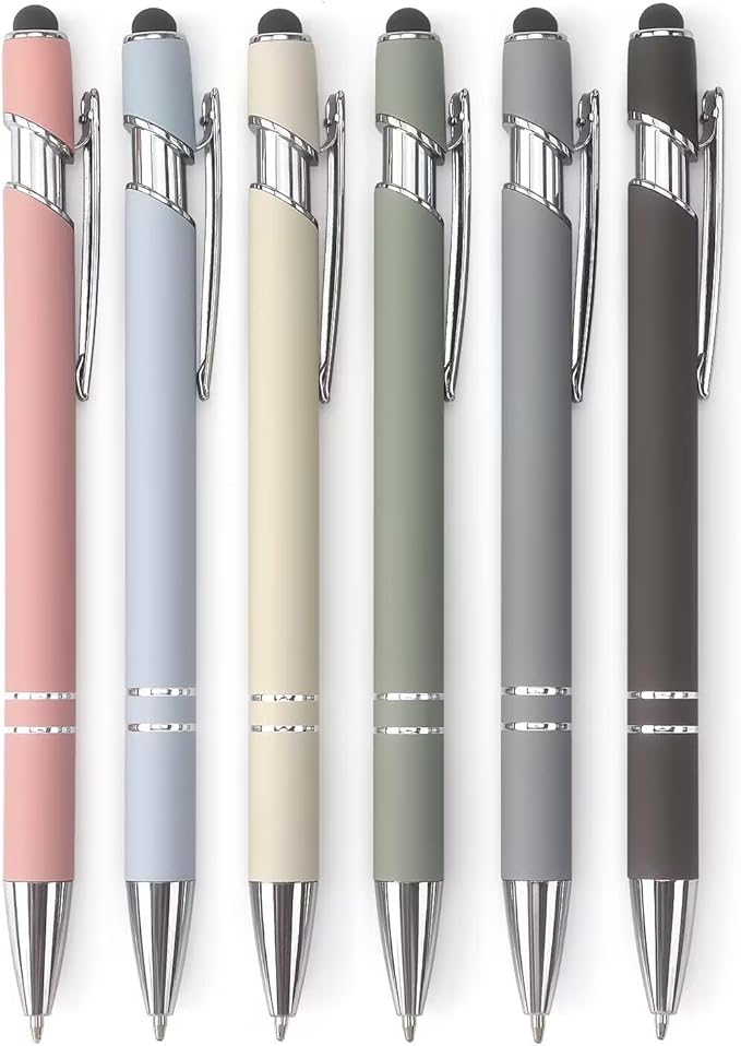 Bribobo Ballpoint Pen 2-in-1 Stylus Retractable Ballpoint Pen by Bribobo