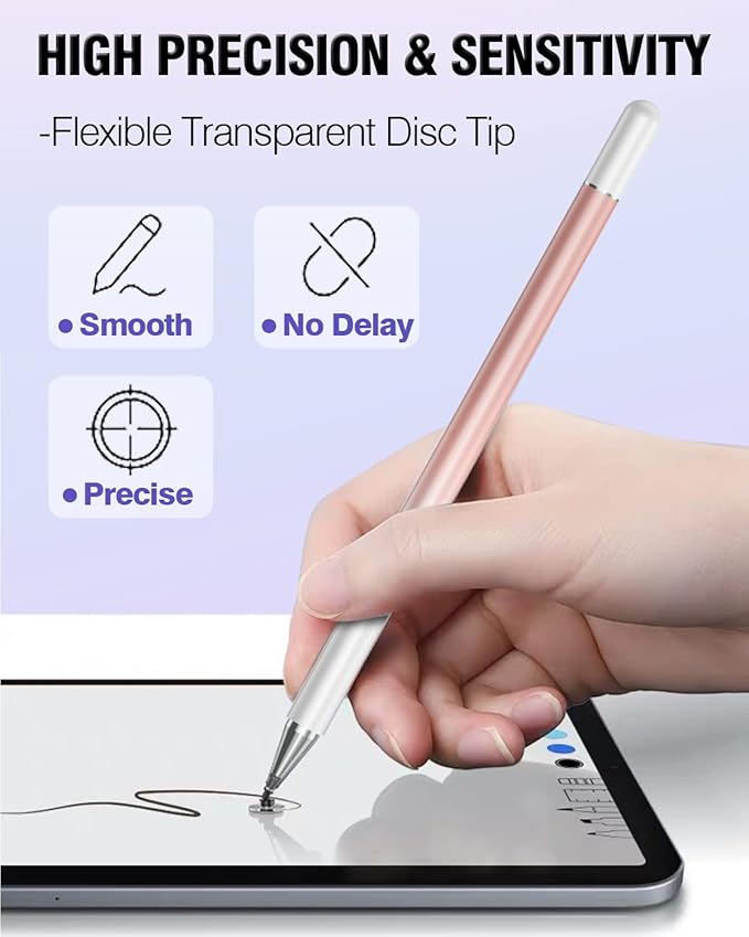 Stylus Pens for Touch Screens, 2 in 1 High Precision Universal Stylus Pen for - Image 5