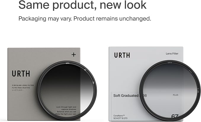 Urth 67mm Soft Graduated ND8 Lens Filter — 3-Stop, HD Optical Glass 20-Layer - Image 6