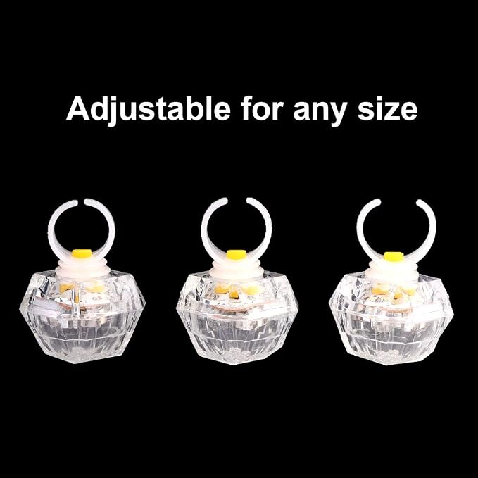 LED Light up Rings Toys - Image 4