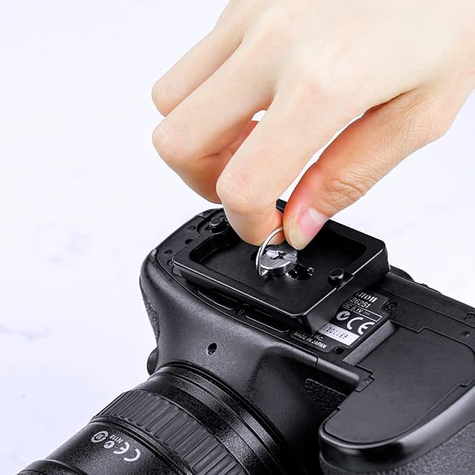K&F CONCEPT K-28 Camera Tripod Quick Release Mounting Plate - Image 4