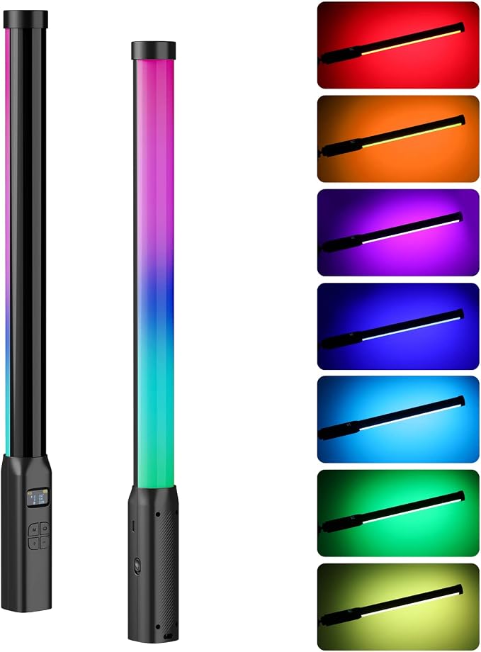 ULANZI VL119 Handheld Light Wand, 360° RGB LED Video Light Stick by ulanzi