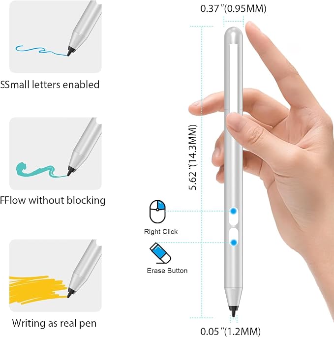 Stylus Pen for HP Omnibook, Pen for HP Envy x360 Pavilion x360 Specter x360 - Image 3