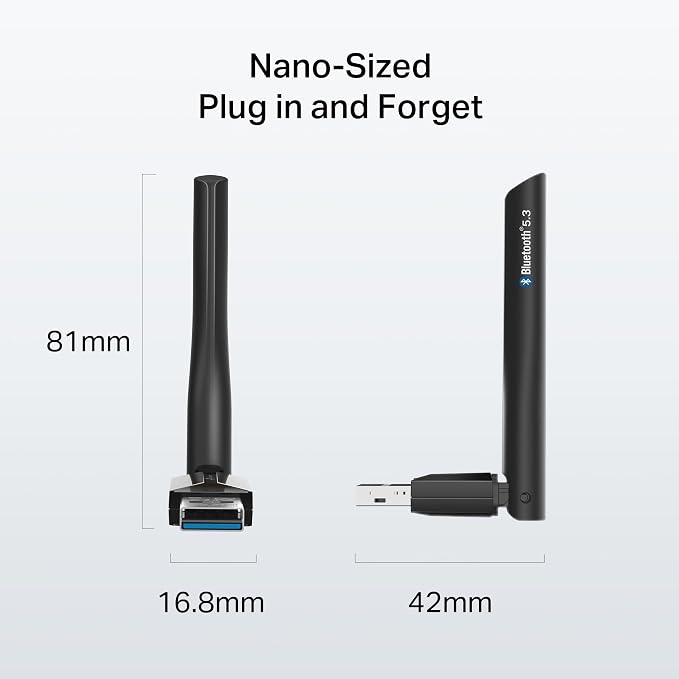 TP-Link USB Bluetooth Adapter for PC, Plug and Play, Adjustable Antenna - Image 3