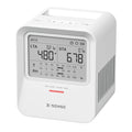 X-Sense Radon Detector, Audible & Visual Alerts, One-Touch Reset, Stores Up to by X-Sense