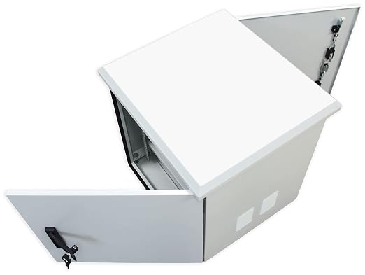 Electriduct 18U Outdoor Cabinet 21.6 Inch Depth IP55 Weather Resistant - Image 4