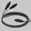 1x2 Digital Audio Splitter Cable, Toslink Digital Fiber Optic Audio Splitter 1 by Bangun