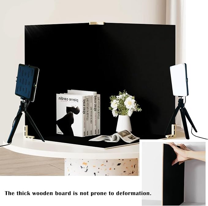 14PCS Absobent Black Flocked Photography Backdrop Boards - Image 7