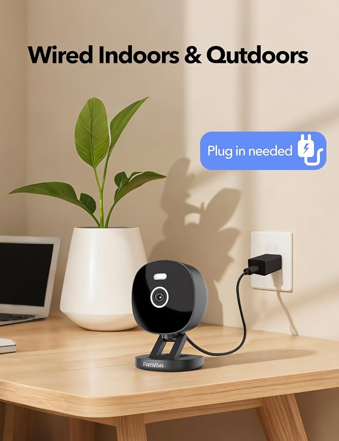 2K Security Camera Wired, Outdoor/Indoor - Image 2