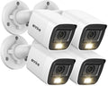 ANNKE 4 Packed 2.0MP 1080P 1920TVL Wired Security Camera Kits, HD TVI Add-on by ANNKE