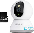 blurams Security Camera 2K, Baby Monitor Dog Camera 360-degree by Blurams