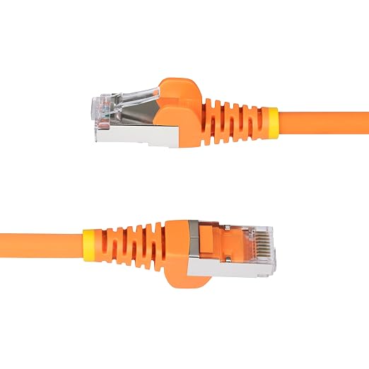 StarTech.com 6ft Orange CAT6a Ethernet Cable, Snagless RJ45, 100W PoE++ - Image 3