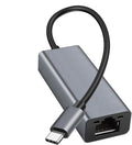 USB C to Ethernet Adapter, Portable 1-Gigabit Network Hub, 10/100/1000 Mbps by i-zclive