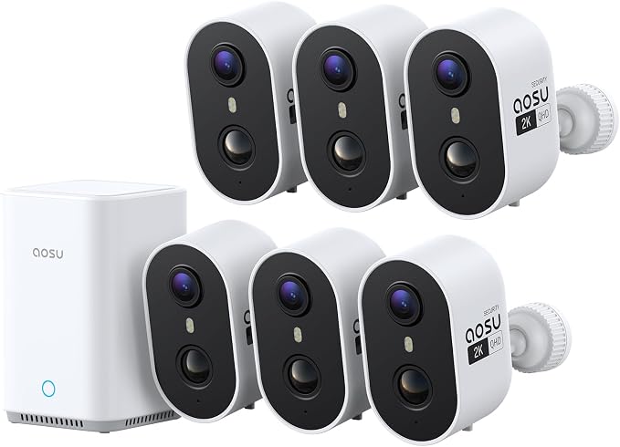 aosu Outdoor Security Cameras Wireless Home Surveillance System by AOSUSecurityOffical