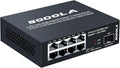 SODOLA 8-Port Unmanaged 2.5G Switch, 8 x 2.5GBASE-T Ports, 1X10G SFP+, 100Gbps by SODOLAPoENETWORKS