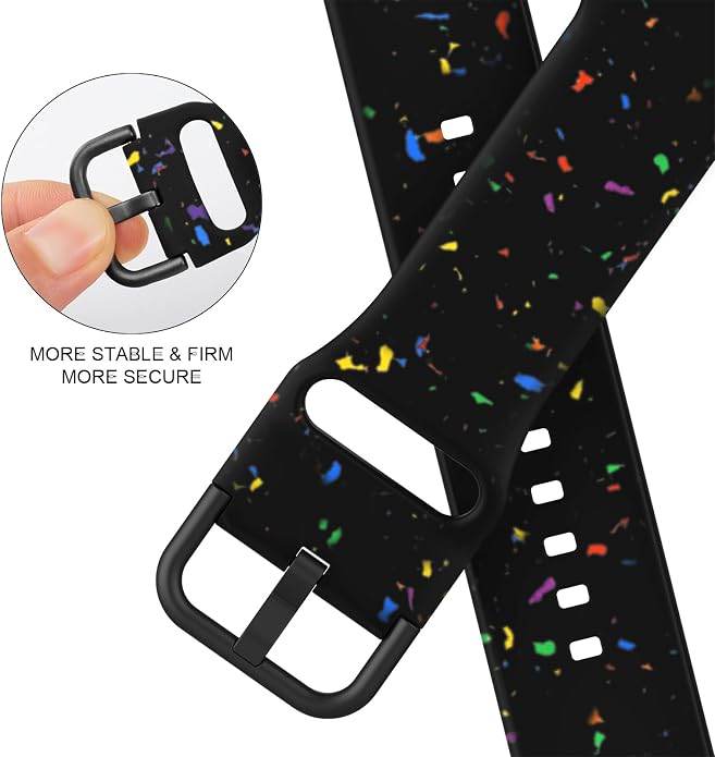Sport Band Compatible with Apple Watch Bands 49mm 46mm 45mm 44mm 42mm 41mm 40mm - Image 2