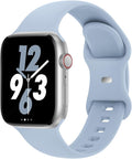 Sport Band Compatible with Apple Watch 38mm 40mm 41mm 42mm 44mm 45mm 46mm 49mm by Acrbiutu