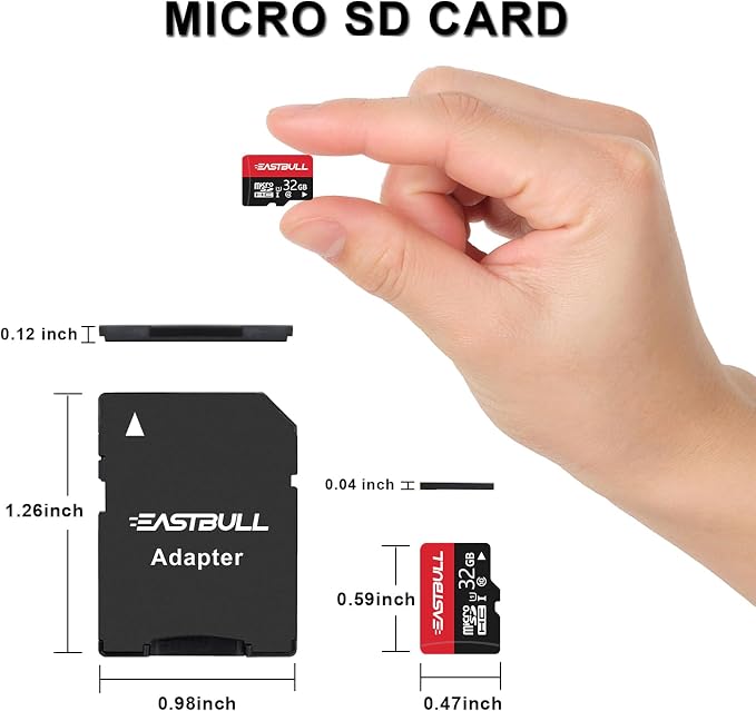32GB 10-Pack of Micro SD Cards, EASTBULL SD Memory Cards 32GB SD Cards Pack - Image 5