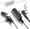 Decibullz 2-Way Surveillance Acoustic Tube Headset, K1 Earpiece Audio Set by Decibullz