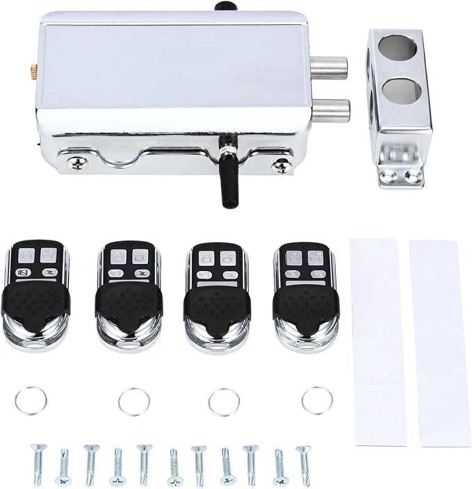 Electronic Deadbolt, Remote Control Anti-Theft Home Security Keyless Smart - Image 6