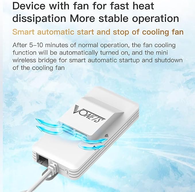 Vonets VAP11AC 2.4G+5G WiFi Bridge/Wireless Repeater/Wired to WiFi Adapter - Image 3