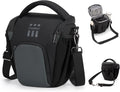 Cwatcun Camera Sling Bag Small, Compact DSLR Waterresistant Shoulder Bag by FocusonCameraBag