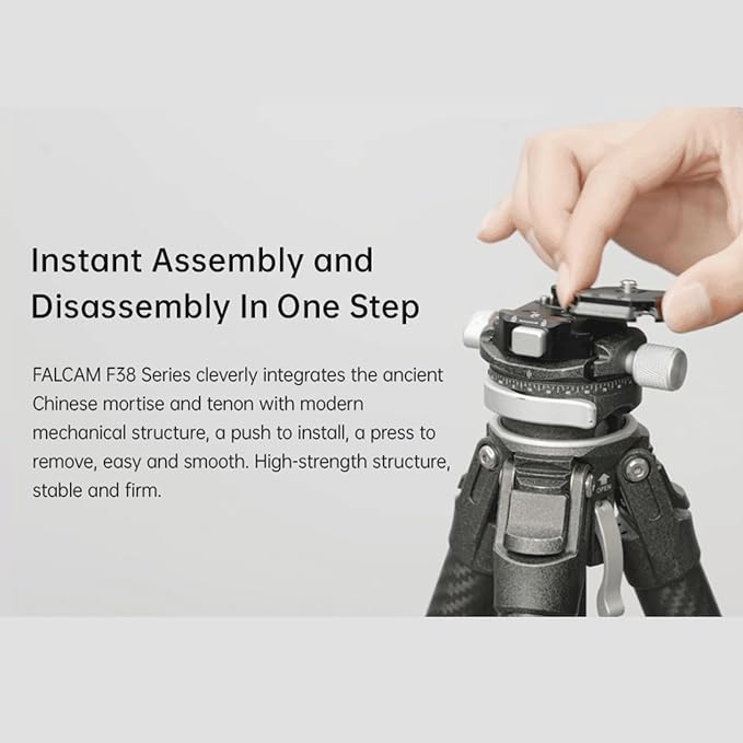 Falcam F38 Multi-Hole Quick Release Plate Kit, 38mm Aluminum QR System - Image 3