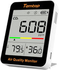 Temtop CO2 Monitor Indoor air Quality Monitor Portable CO2 Meter, Temperature by Temtop