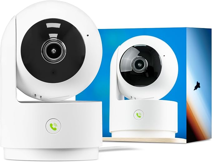 Vicohome 2K Indoor Security Camera, AI Tracking, 24/7 Recording, Pet/Baby by sovmiku