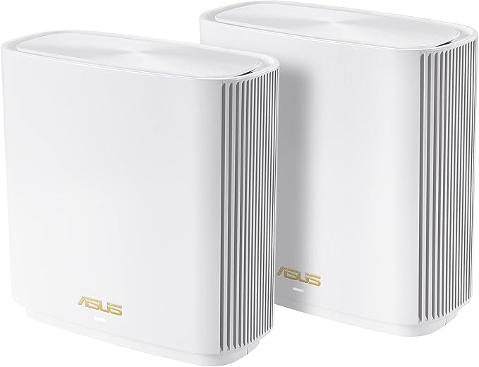 ASUS ZenWiFi Whole-Home Tri-Band Mesh WiFi 6E System, Coverage up to 5 by Amazon+Renewed