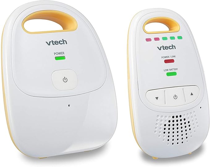 VTech Audio Baby Monitor — No Static DECT 6.0, No WiFi, Hack-Proof | 8Hr Battery by VTechBabyMonitors