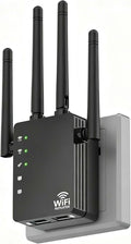 WiFi Repeater Signal Extender, Extends Coverage to 12880 Sq.ft, Handles 105 by GEYILO