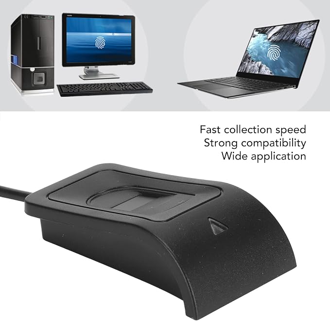 ZJchao USB Fingerprint Reader Scanner, Mini Key Reader and Attendance Machine - Image 2