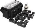 Large Camera Bag, Pressure proof &Waterproof DSLR SLR Mirrorless Gadget bag by svatin