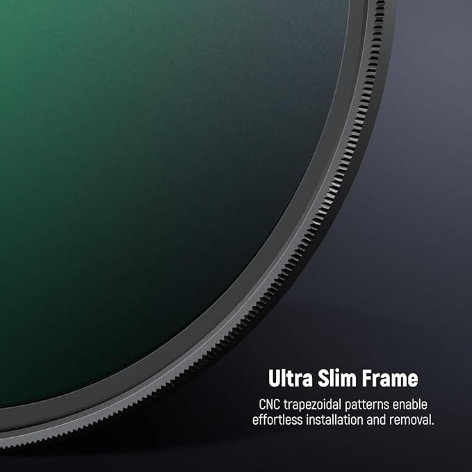 NEEWER 82mm Black Diffusion 1/4 Filter Dreamy Soft Cinematic Effect Filter - Image 7