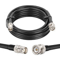 MOOKEERF BNC Male to BNC Female Coaxial Cable 50 ohm RG8X Coax Ultra Low Loss by MOOKEERF