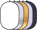 Collapsible 5-in-1 Oval Reflector Diffusers by TRUMAGINE