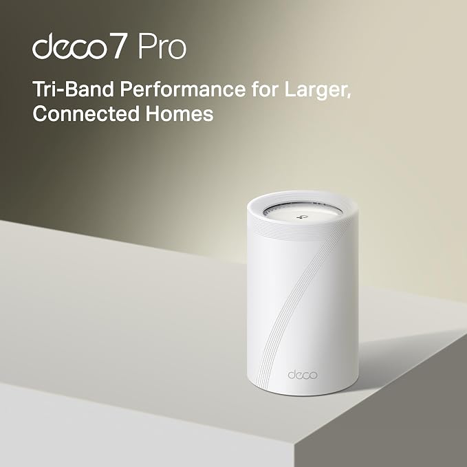 TP-Link Deco 7 Pro BE14000 Tri-Band Wi-Fi 7 Whole Home Mesh System | 8-Stream - Image 2