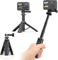 VRIG TP35 Auto Pop Open Extendable Mini Camera Tripod, Portable Small Handle by VRIG