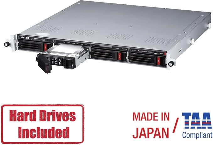 BUFFALO TeraStation 5420RN 4-Bay Business Rackmount NAS 80TB - Image 4