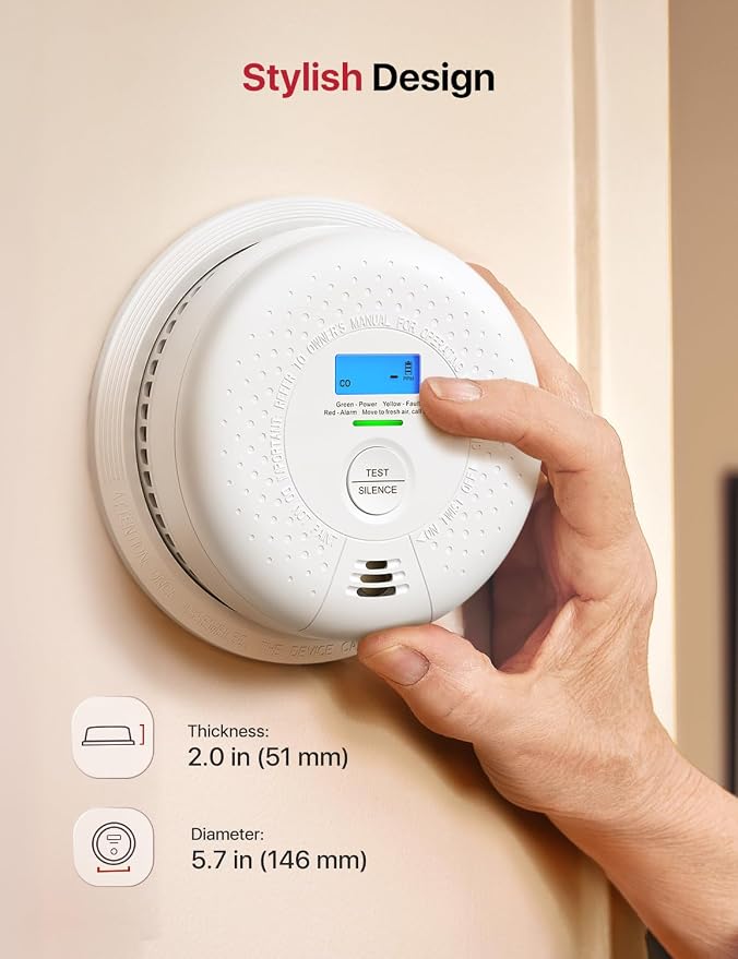 X-Sense Wireless Interconnected Combination Smoke & CO Alarm - Image 9