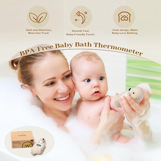 Baby Bath Thermometer for Infants Digtal Baby Water Thermometer for Bathtub - Image 2