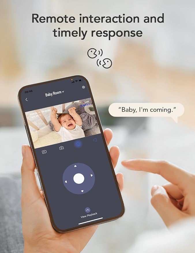 nooie 2K Smart WiFi Baby Monitor - Image 8