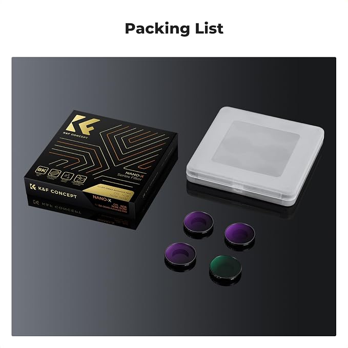 K&F CONCEPT ND PL Filter Kit Compatible - Image 8