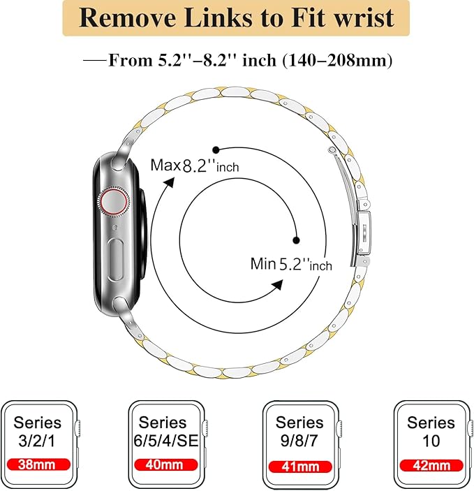 MioHHR Slim Metal Band Compatible - Image 6