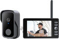 Doorbell Camera Wireless No Subscription Video Doorbell, Bidirectional Wake-up by TKMARS