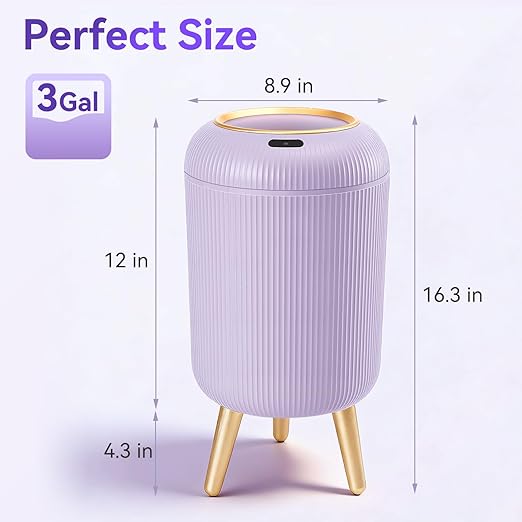 Motion Sensor Bathroom Trash Can - Image 2