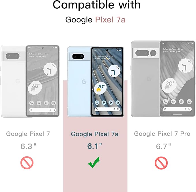 JETech Screen Protector for Google Pixel 7a 6.1-Inch - Image 3